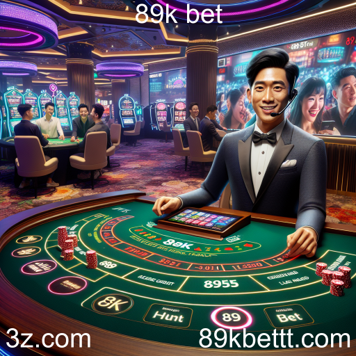 Experiência Imersiva no Cassino ao Vivo da 89k Bet
